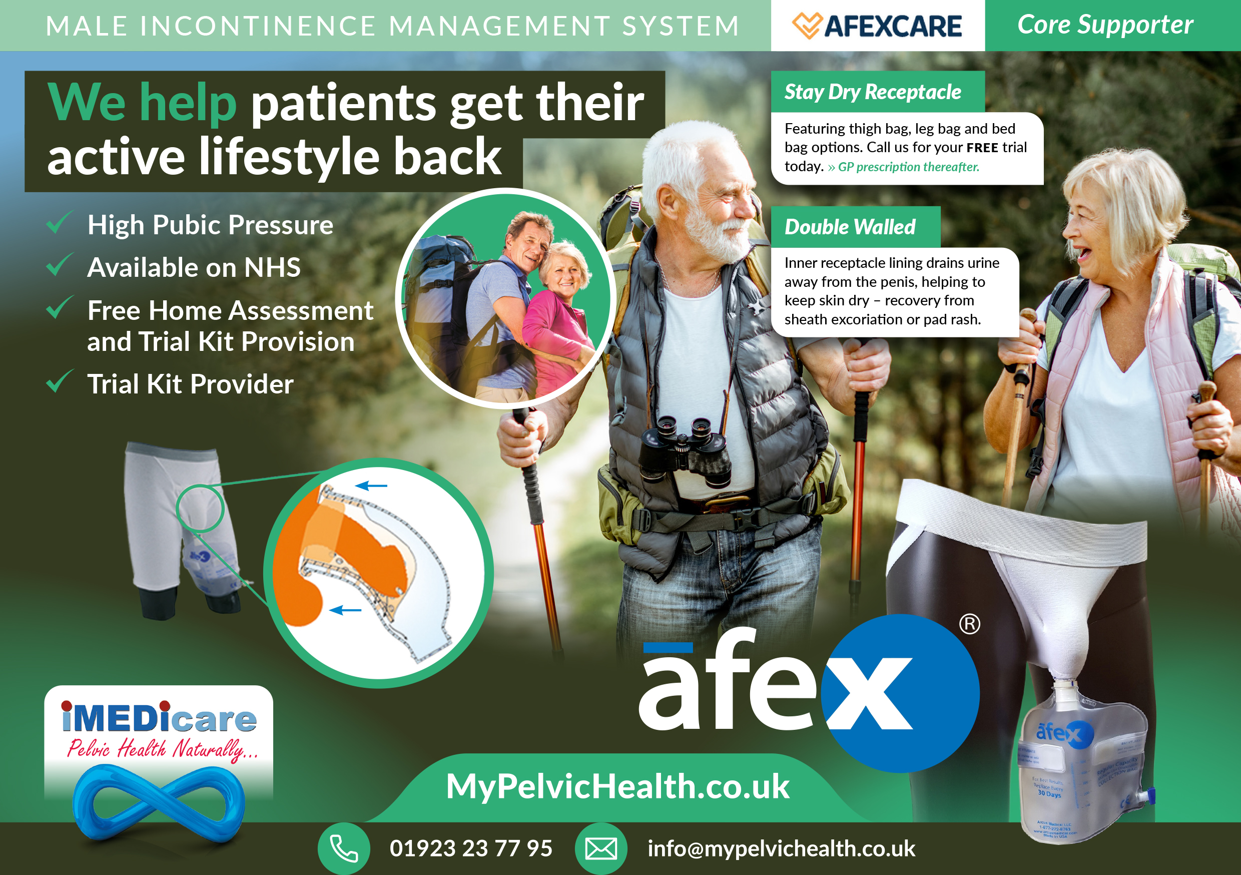 We help patients get their active lifestyles back
