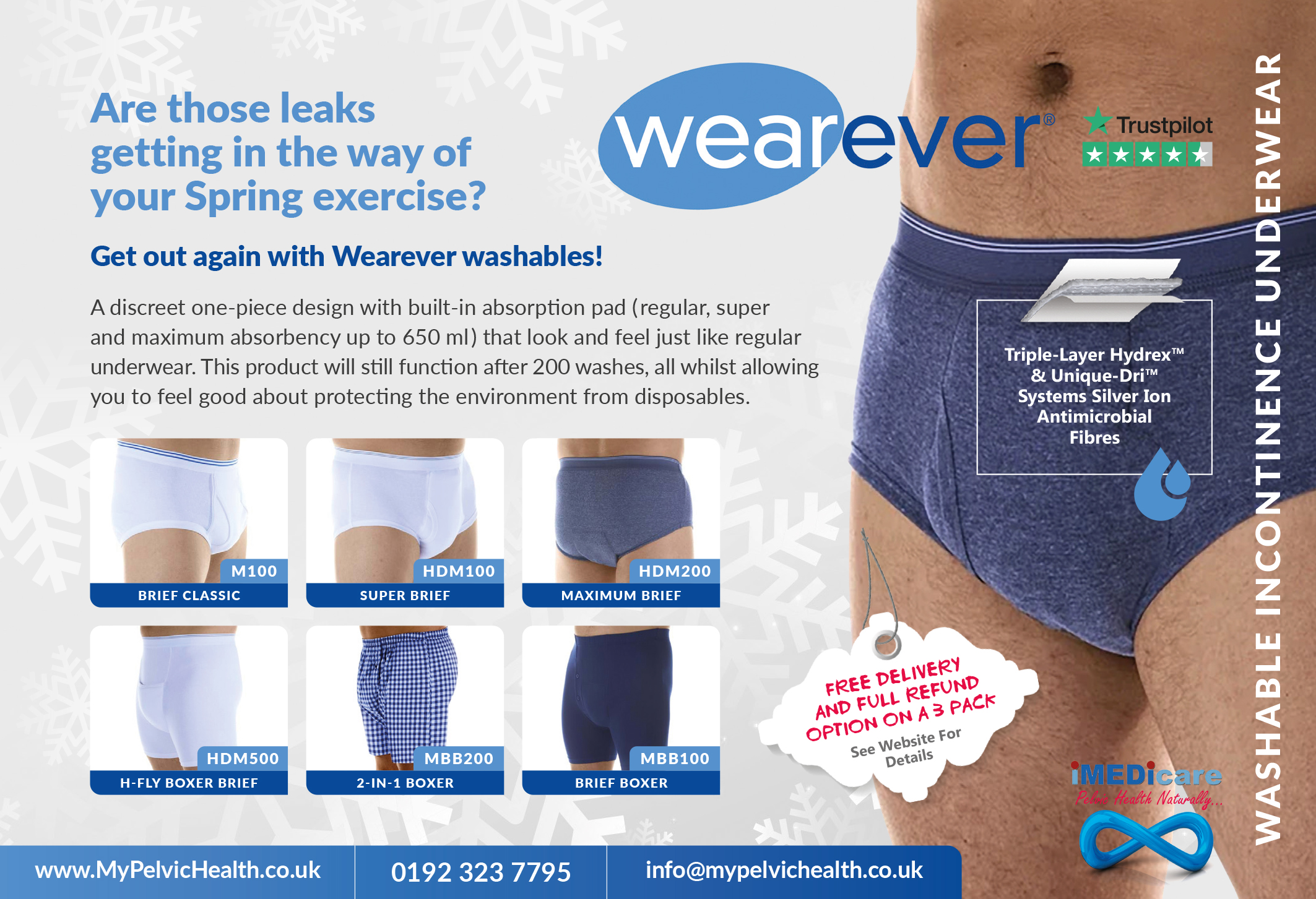 Wearever for Men - My Pelvic Health - iMEDicare UK Ltd